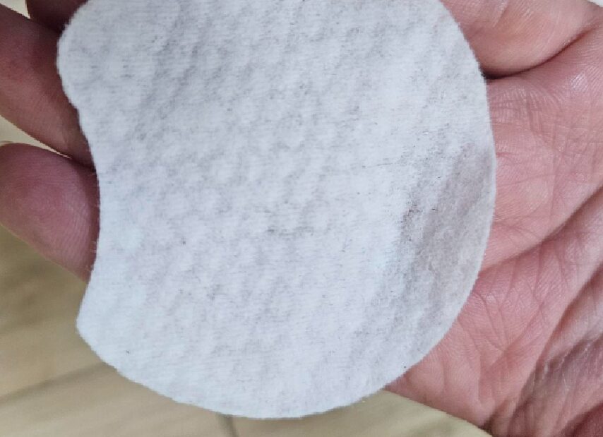 ストライデックス センシティブパッド 使用後 拭き取り後 汚れ