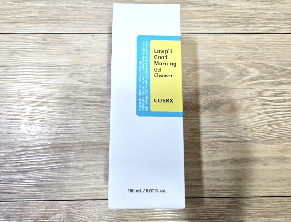 COSRX Low pH Good Morning Gel Cleanser 外箱