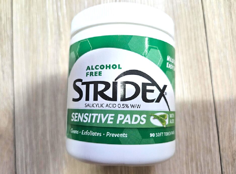 Stridex Sensitive Pad Không cồn 90 miếng