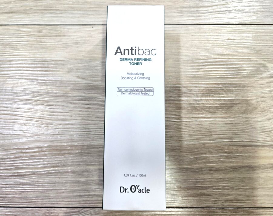 Dr.Oracle Antibac ダーマリファイニングトナー 外箱 表 130ml