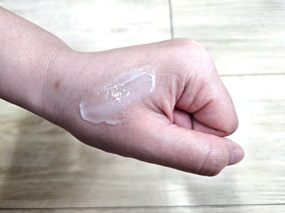 s-nature-aqua-squalane-moisturizing-cream-texture-after-blending